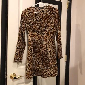 Trendy cheetah dress